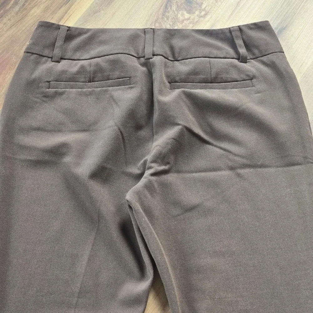 New York & Company 7th Avenue Bootcut Dress Pants Womens 10 Brown Career Office‎